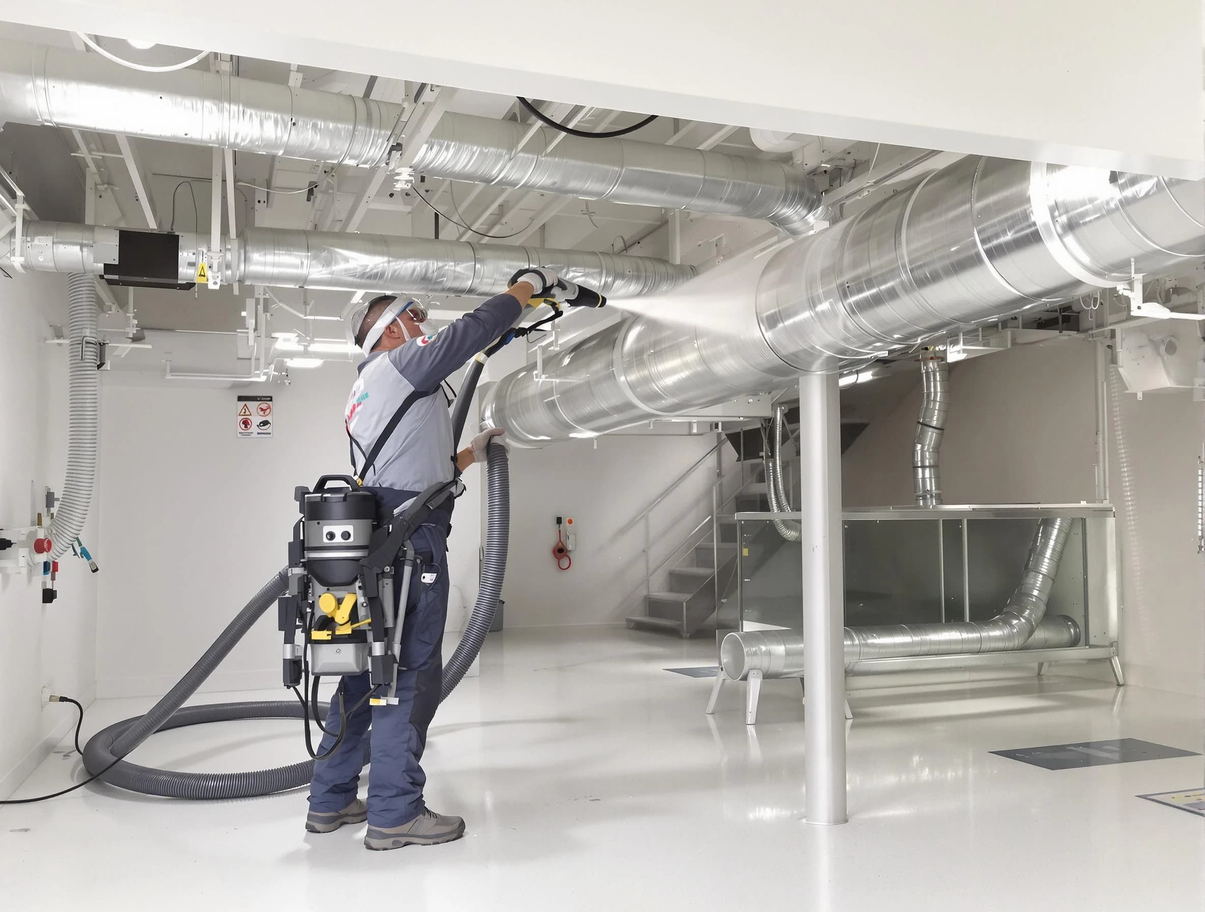 Professional central duct cleaning by La Cienega Air Duct Cleaning in La Cienega