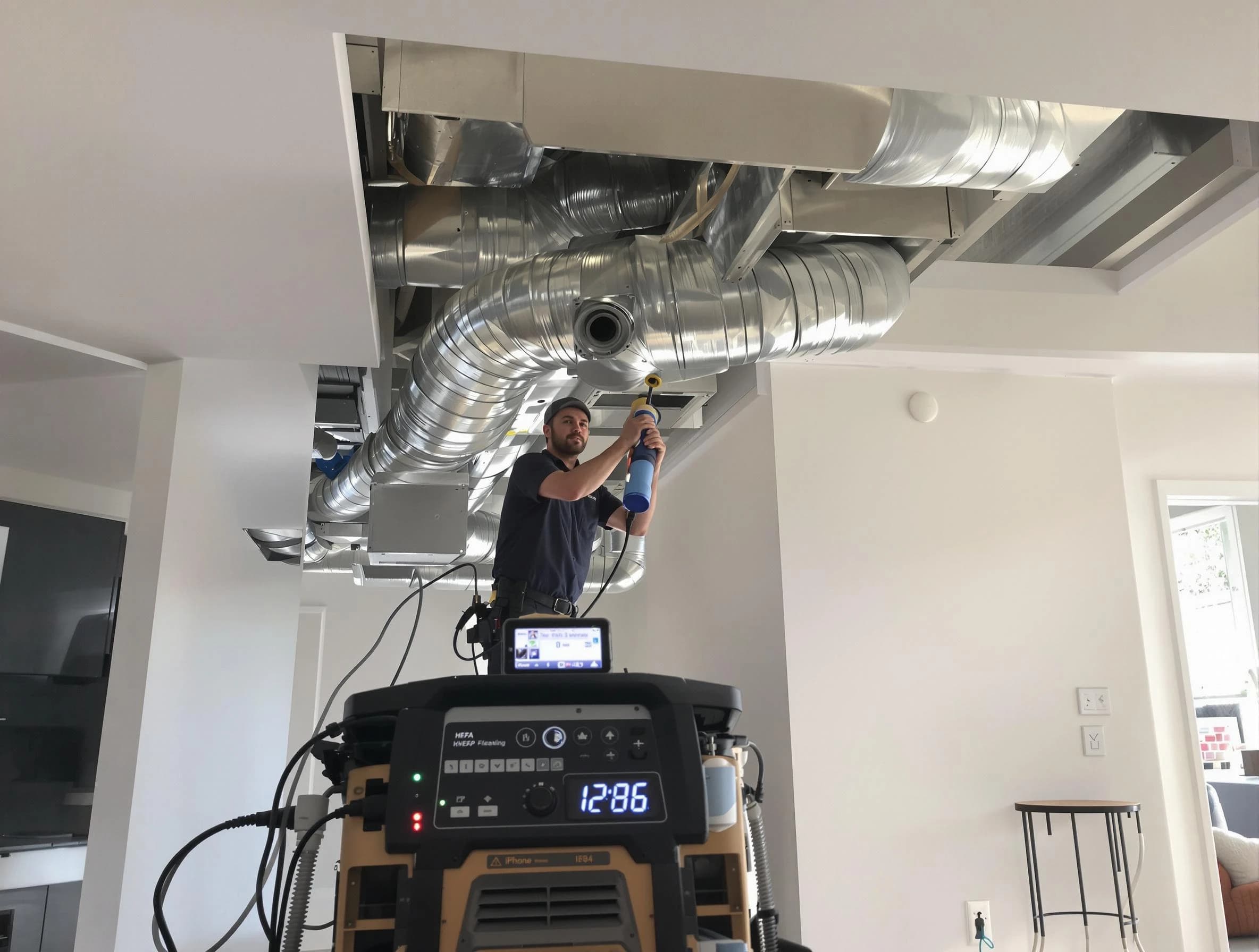 Advanced pure air duct cleaning by La Cienega Air Duct Cleaning in La Cienega