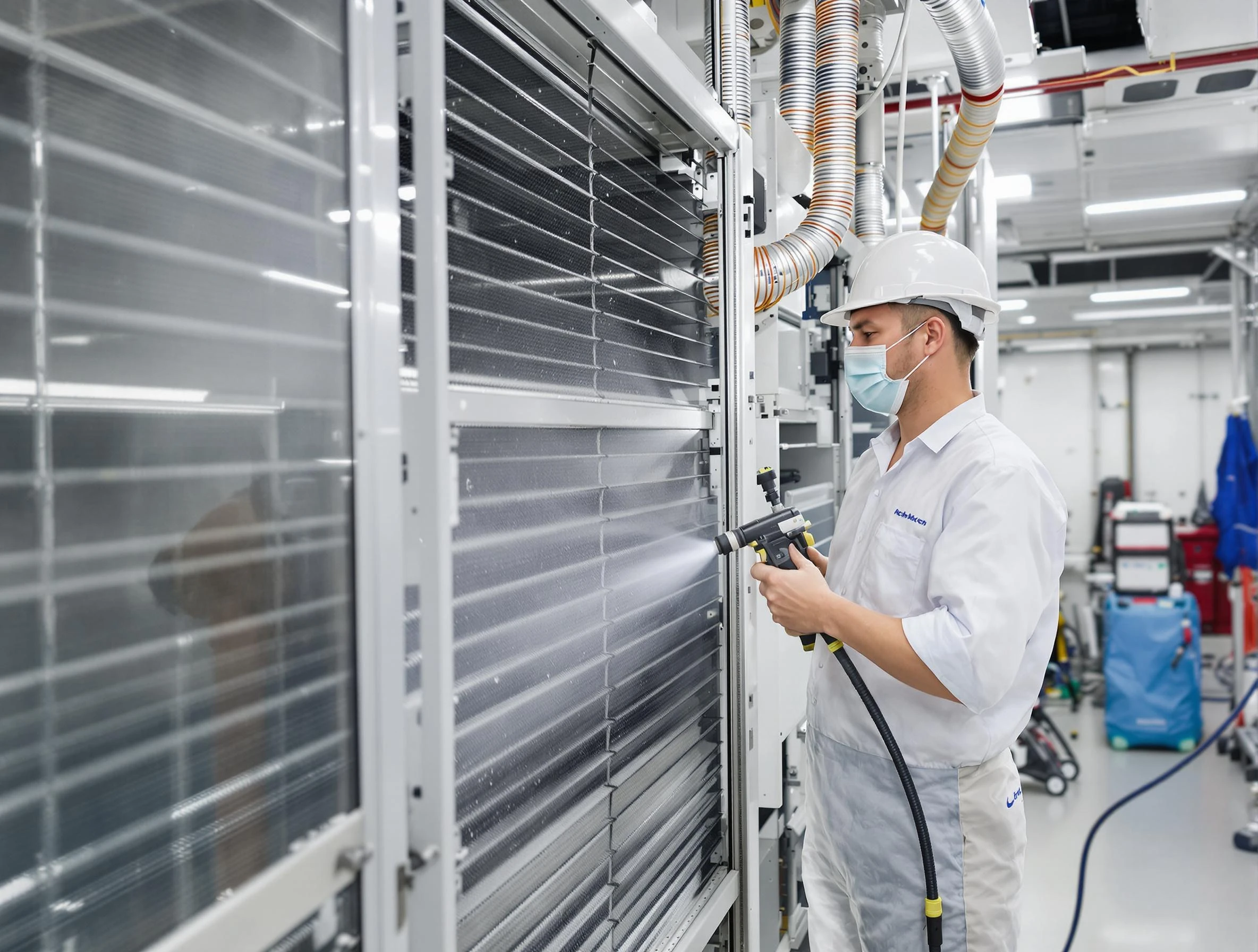 Professional AC coil cleaning by La Cienega Air Duct Cleaning in La Cienega